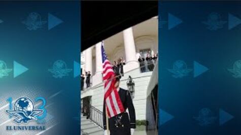 La embajadora Martha Bárcena presenta cartas credenciales a Trump