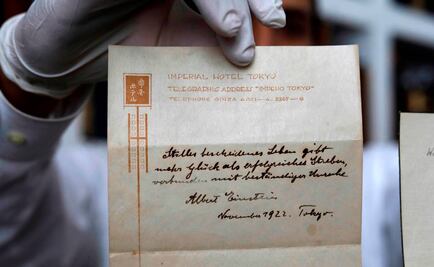 Revelan la teoría de la felicidad de Einstein