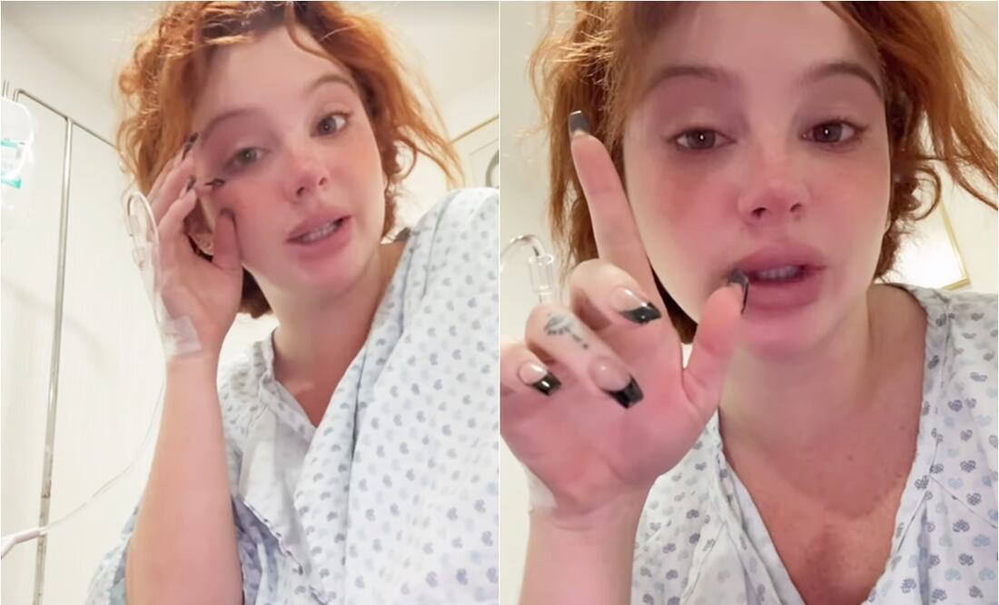 Briggitte Bozzo fue hospitalizada por hidratación.
Fotos: Instagram