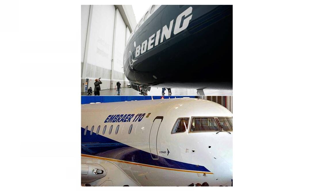 Boeing adquiere brazo comercial de la brasileña Embraer. Foto: AFP