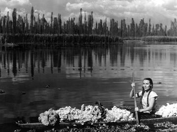 Cuando Dolores del Río fue madrina de una niña en Xochimilco