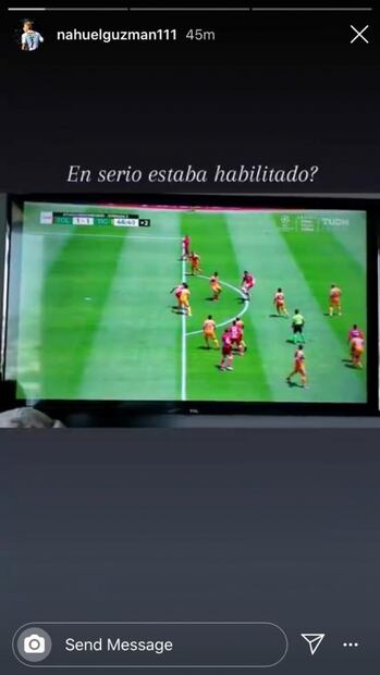 Nahuel Guzmán explota contra el arbitraje del Toluca vs Tigres