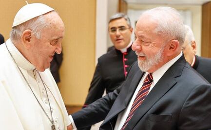 Papa Francisco se reúne con Lula da Silva en el Vaticano; dialogan sobre "la paz en el mundo"
