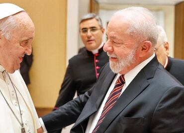 Papa Francisco se reúne con Lula da Silva en el Vaticano; dialogan sobre "la paz en el mundo"