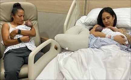 Las jugadoras Stephany Mayor y Bianca Sierra ya son mamás