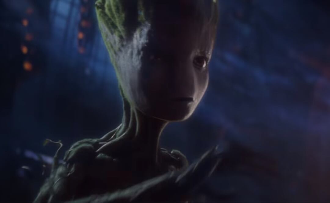 Groot forma parte del equipo de "Guardianes de la Galaxia", quienes aparecen en "Avengers: Infinity War". Foto: Captura YouTube / Marvel