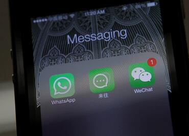Usuarios en China denuncian cortes en servicio de WhatsApp
