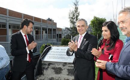 Mancera entrega plantel de la UACM en Magdalena Contreras