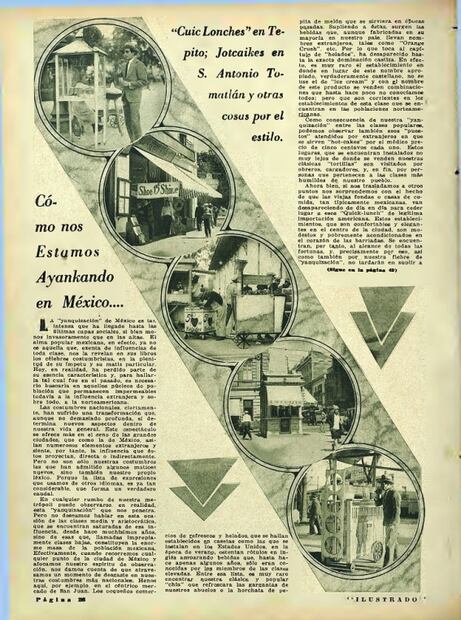 Los quick lunch, donde las tertulias eran con hot cakes