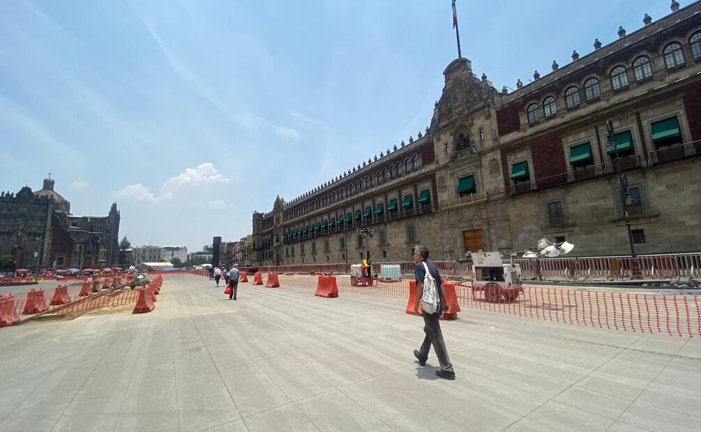 Gobierno capitalino te invita a estrenar la Peatonalización del Zócalo con una caminata Pública el 12 de mayo. Foto: Alberto Acosta