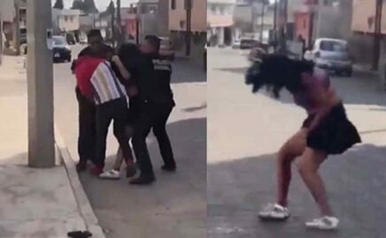 Video: Frente a policías, hombre dispara contra una menor de edad en Tlaxcala