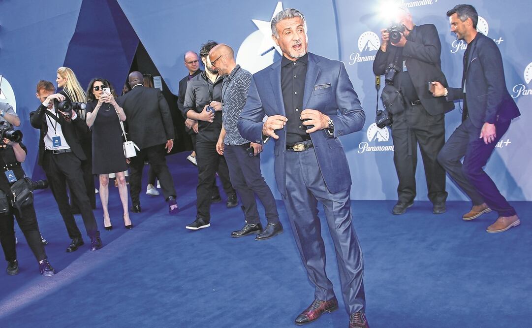 Los británicos podrán ver a Sylvester Stallone en la serie Tulsa King. Foto: AP.