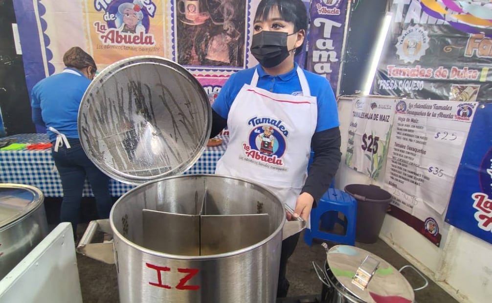 Arranca 15ª Feria del Tamal en Iztapalapa; productores nacionales e internacionales exhiben sabores y artesanías.
Foto: Arantxa Meave.