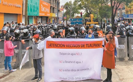 Frenan vecinos obras en Tlalpan