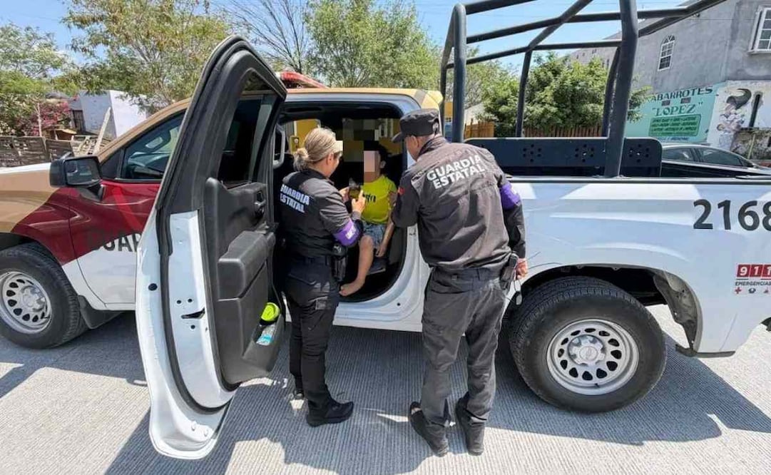 Guardia Estatal salva a niño ahorcado en Tamaulipas. Foto: Especiales.