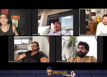 José Eduardo Derbez arma fiesta virtual de cumpleaños