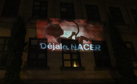 "Déjalo nacer"; proyectan feto en la Suprema Corte tras despenalización del aborto