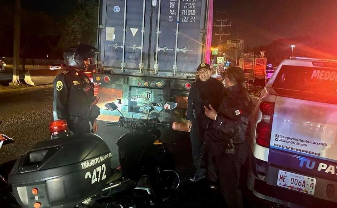 Al detenido lo presentaron ante la agencia del Ministerio Público de la Fiscalía General de Justicia del Estado de México, donde le abrieron una carpeta de investigación. Foto: Especial