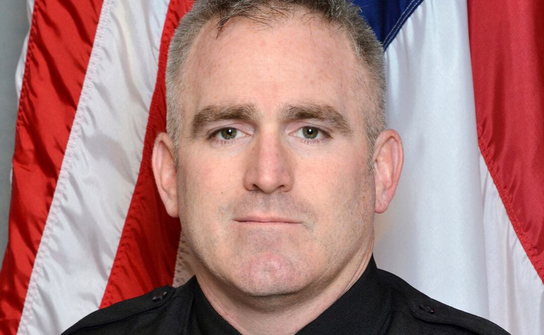 Michael Horan, el policía abatido en Carolina del Norte. Foto: AP