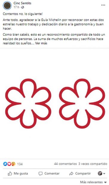 Estrella Verde, el nuevo galardón de la Guía Michelin