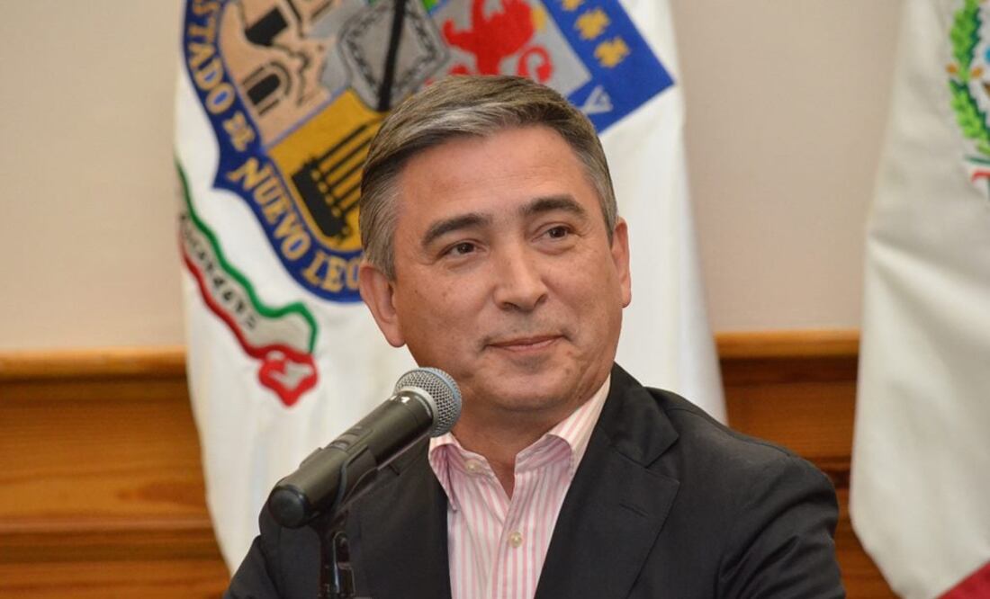 El vocero de seguridad del gobierno de Nuevo León, Aldo Fasci Zuazua. (Foto: Emilio Vásquez / EL UNIVERSAL)