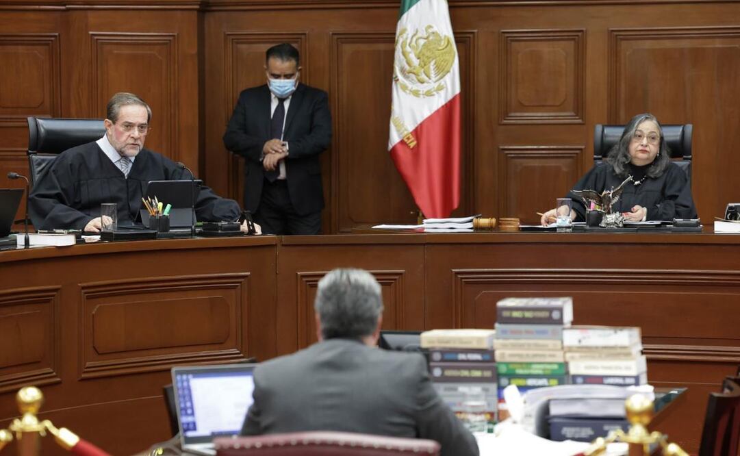Norma Piña, ministra presidenta de la SCJN, durante sesión de la Corte. Foto: SCJN/Cuartoscuro