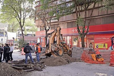 Obras en la Zona Rosa pegarán a negocios