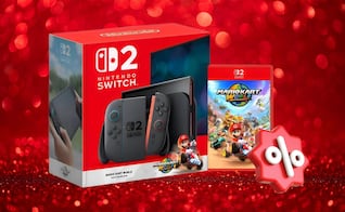 ¡Ideal para jugar juntos esta Navidad! Nintendo Switch 2 con Mario Kart y 2 Joy-Con en oferta