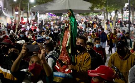 La Basílica de Guadalupe ha recibido a 11 millones de peregrinos desde el 8 de diciembre
