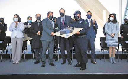 Kuri invierte 34.7 mdp en equipo policiaco