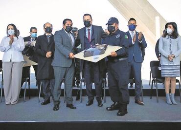 Kuri invierte 34.7 mdp en equipo policiaco