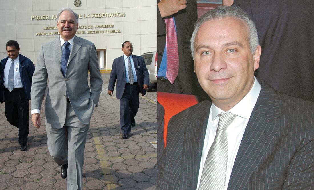 Raúl Salinas de Gortari y Juan Collado. Foto: Especial