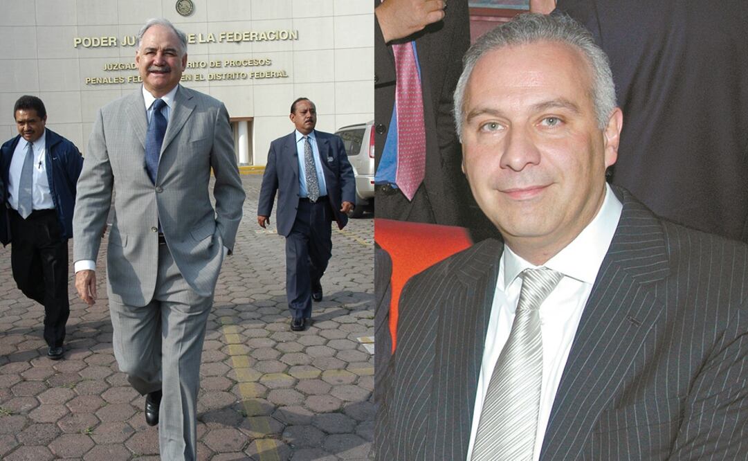 Raúl Salinas de Gortari y Juan Collado. Foto: Especial