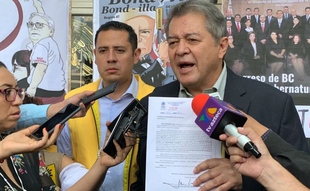 Jaime Martínez Veloz, excandidato al gobierno de Baja California. Foto: Alejandra Canchola/EL UNIVERSAL 