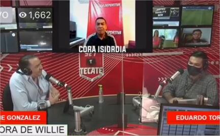 Exfutbolista renuncia en vivo y reta a conductor