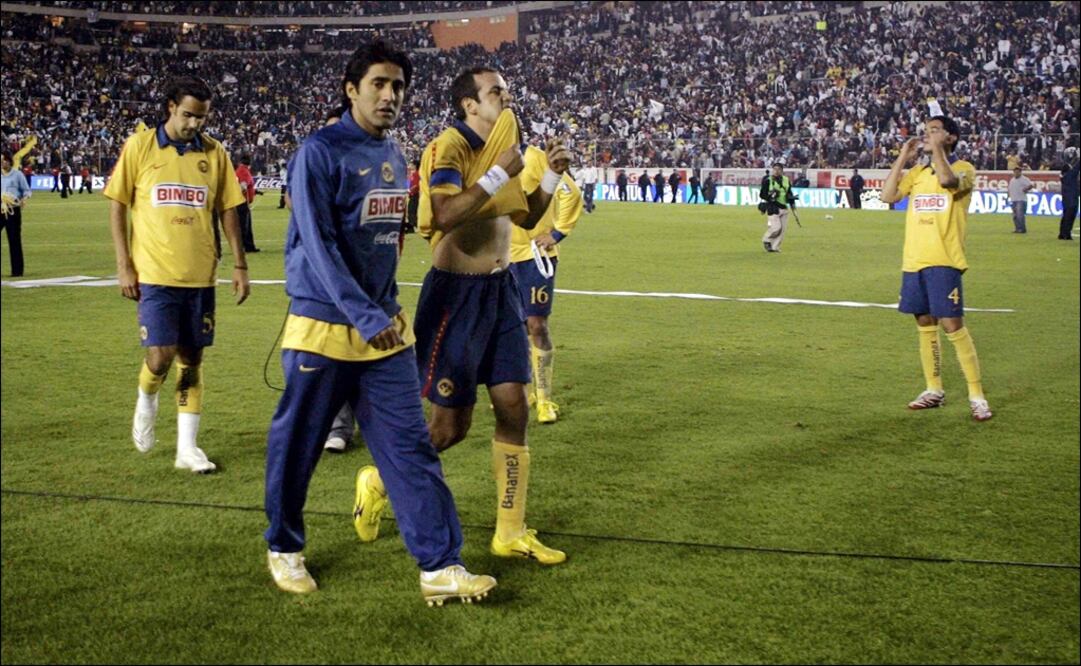 Final del Clausura 2007 ante Pachuca. Foto: Agencia