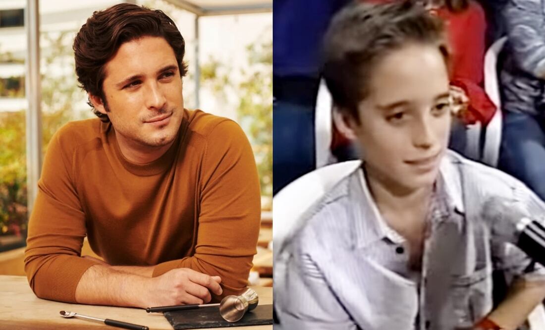 Diego Boneta comenzó su carrera como actor cuando apenas eran un niño.
Fotos: Instagram y YouTube