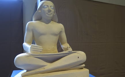 Exposición para invidentes en el Museo Egipto para "ver con las manos"