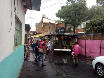 Sedeso apoya a familias afectadas por lluvias de ayer