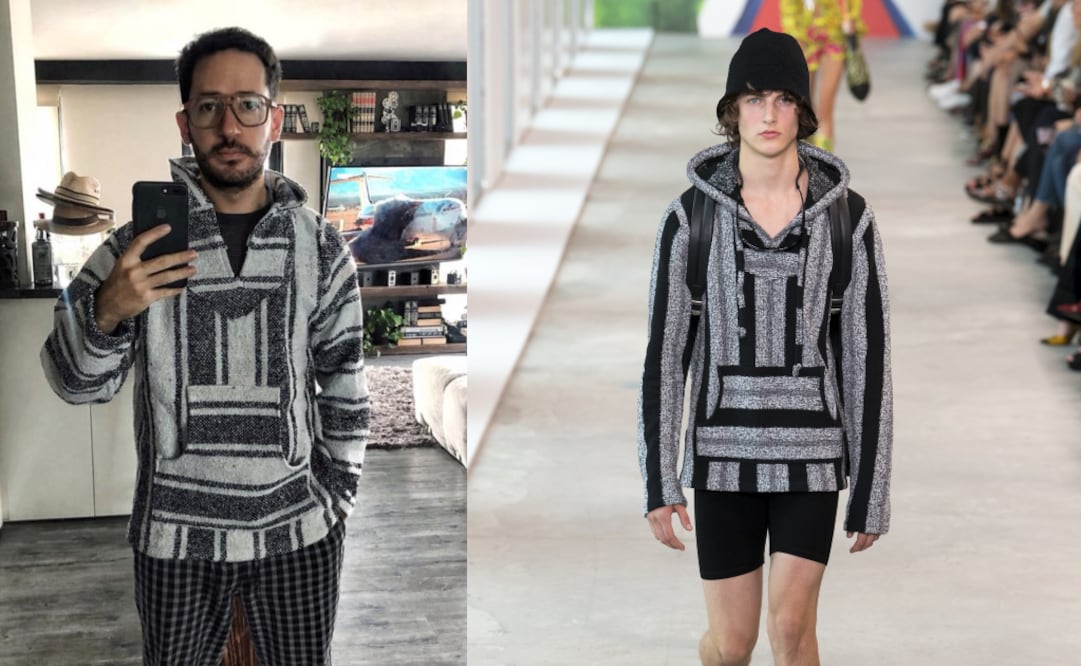 El usuario de Facebook declaró que el suéter le costó 180 pesos y que lo adquirió en Coyoacán. Foto: Cortesía & Vogue Runway