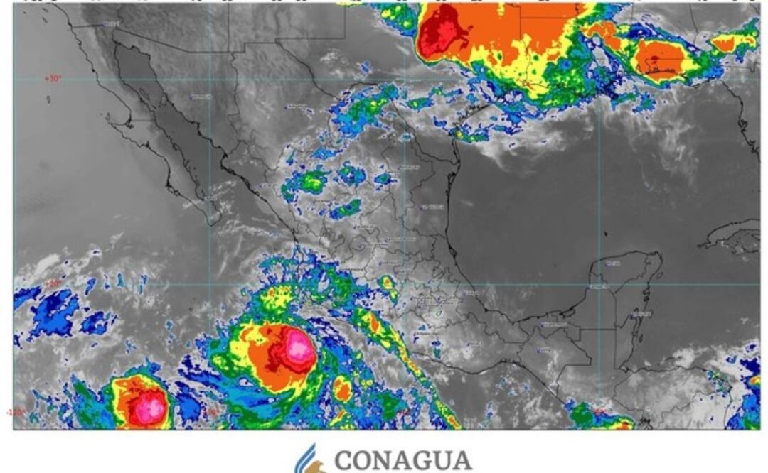 Barbara se convierte en huracán, ¿Cuál es su trayectoria y qué estados afectará?. Foto: Especial