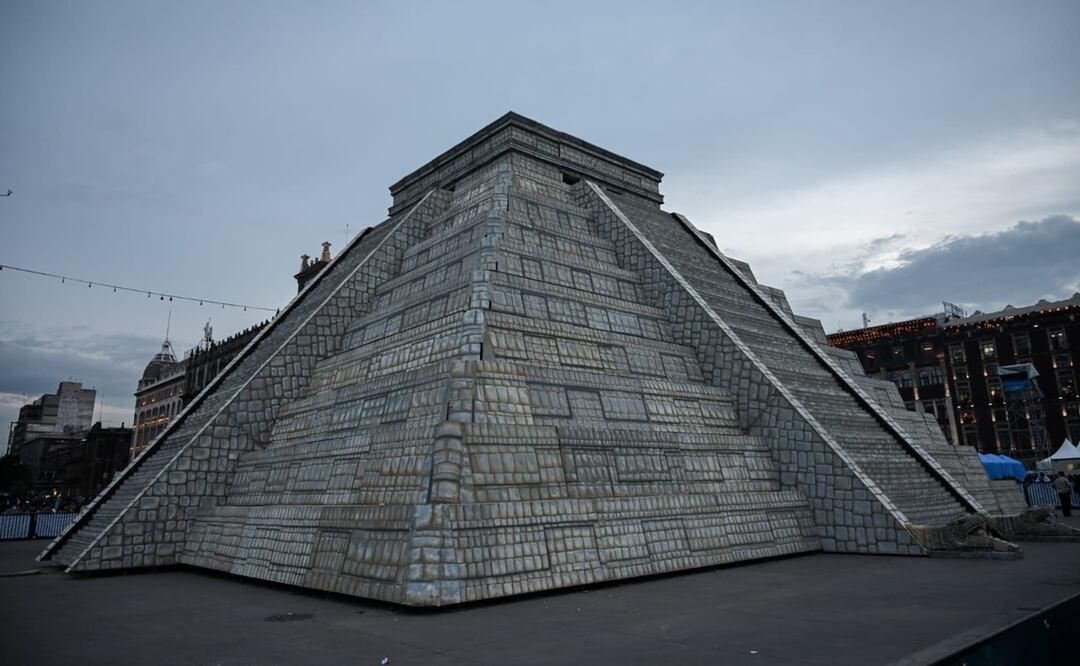 Adiós a la pirámide de Kukulkán; exposición cierra con éxito tras 37 días. Foto: Especial