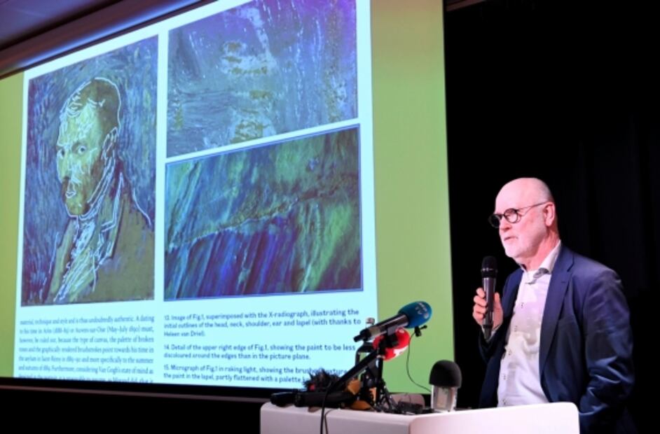 Van Gogh sí pintó un autorretrato bajo episodio de psicosis