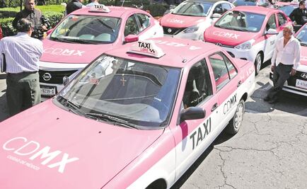 Taxistas prevén cierre de avenidas principales en CDMX el próximo lunes 