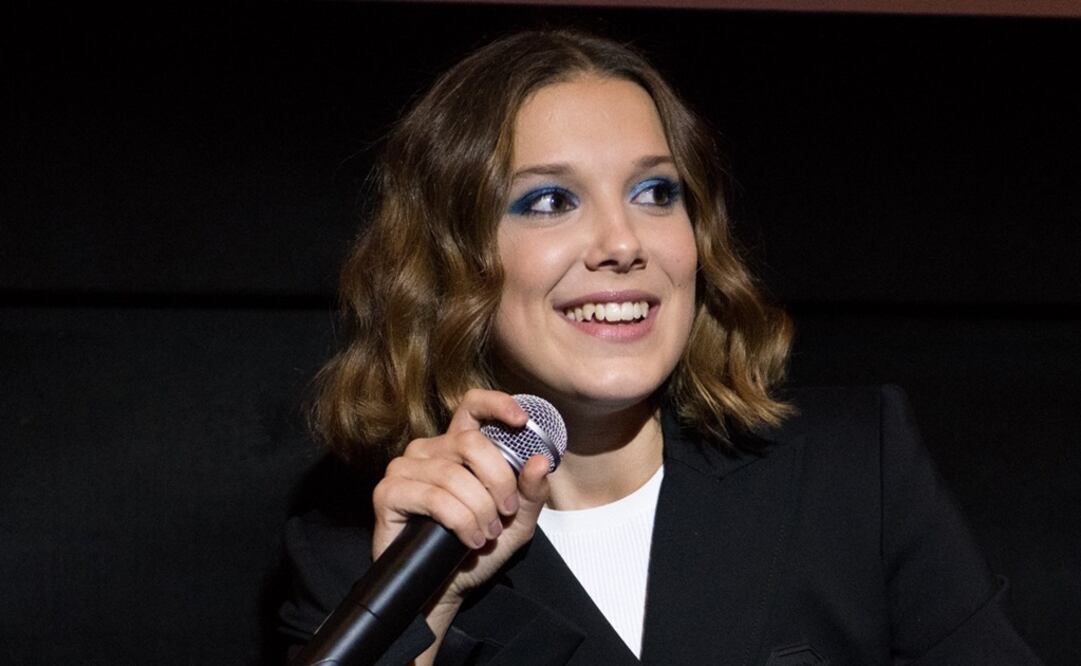 Millie Bobby Brown continúa demostrando una inteligencia sorprendente para su corta edad. Foto: Noam Galai/AFP