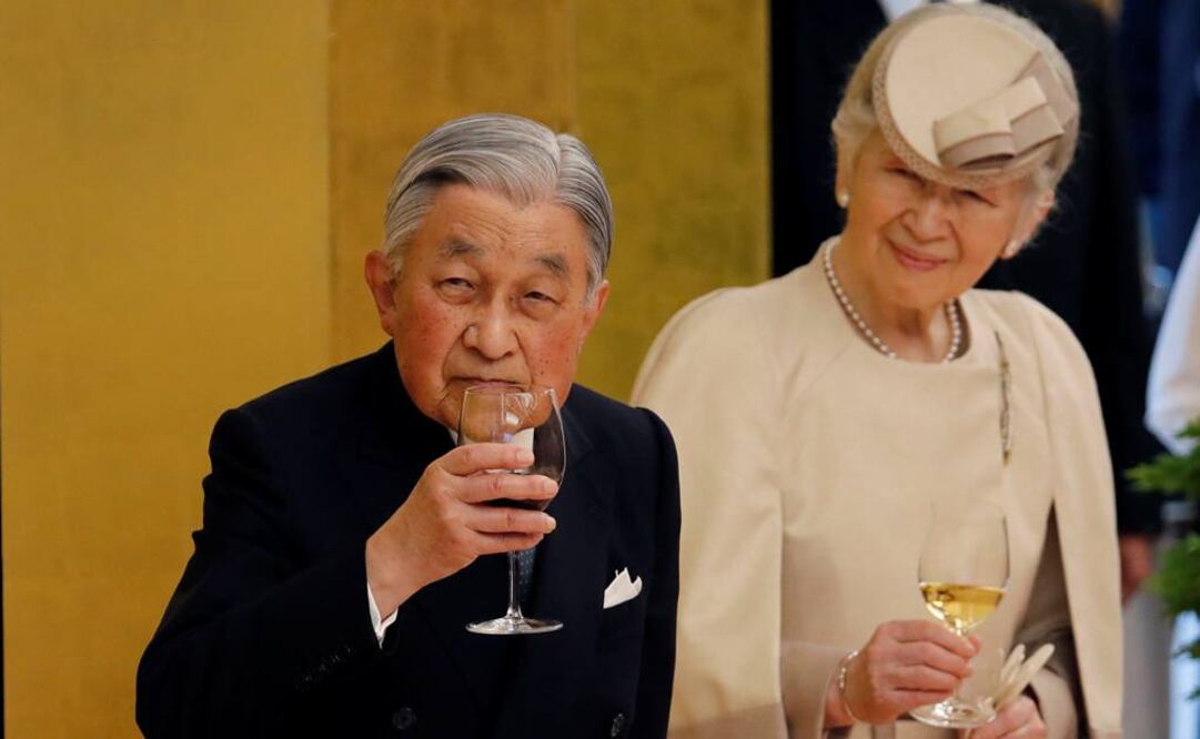 El emperador Akihito de Japón y su esposa Michiko Shoda (Foto: Reuters)