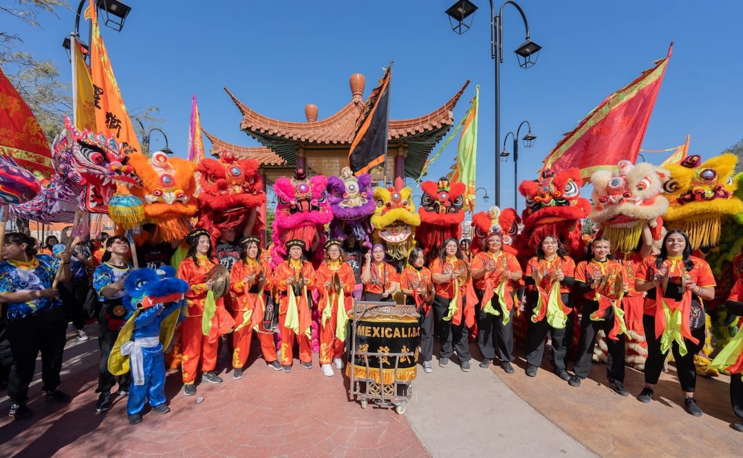 Mexicali celebra el Año Nuevo Chino y rompe récord de asistentes (17/03/2026). Foto: Especial