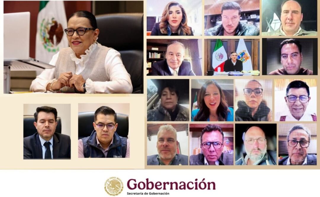 Segob y gobernadores revisan acciones de migración; "estamos listos para cualquier deportación masiva", dicen mandatarios