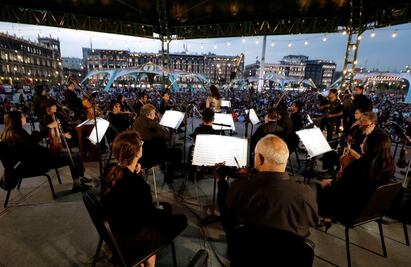 Filarmónica de CDMX dará concierto navideño este 10 de diciembre en el Zócalo 