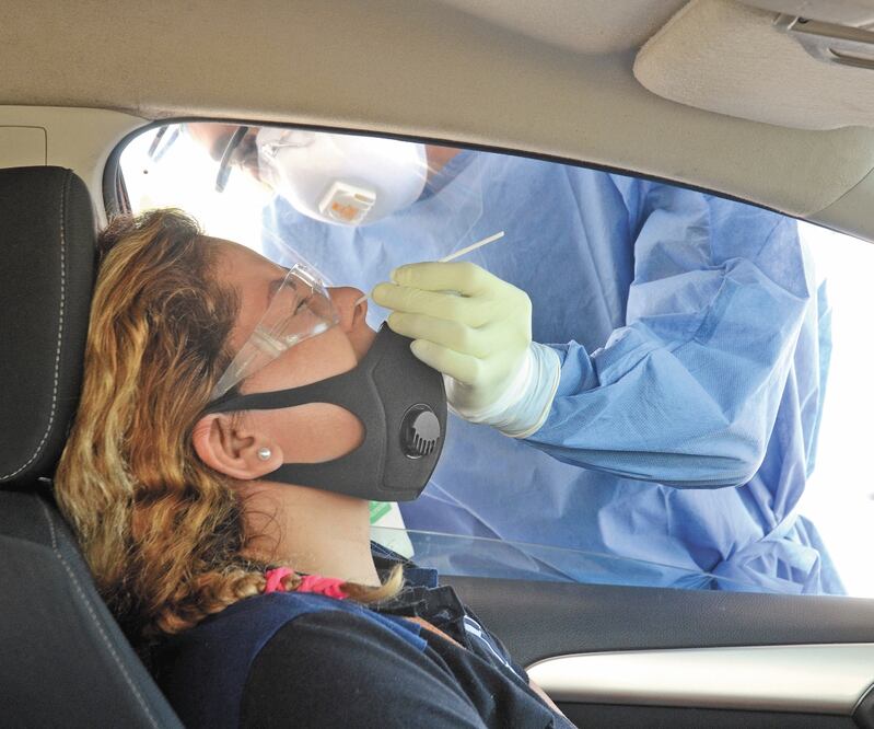 Hasta junio, Nuevo León era el estado que más test aplicaba. Foto: ARCHIVO EL UNIVERSAL